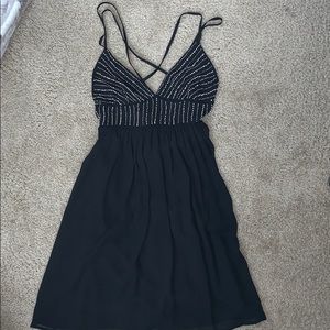 Black Zara Sequin Dress